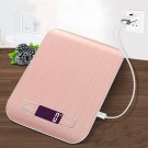 Mrosaa 10000g/5000g/1g Electronic USB Charging Scale LCD Digital Food Scale Stainless Steel Weighing