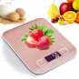 Mrosaa 10000g/5000g/1g Electronic USB Charging Scale LCD Digital Food Scale Stainless Steel Weighing
