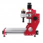 Red 1419 3 Axis Mini DIY CNC Router Standard Spindle Motor Wood Carving Engraving Machine Milling En