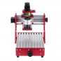 Red 1419 3 Axis Mini DIY CNC Router Standard Spindle Motor Wood Carving Engraving Machine Milling En