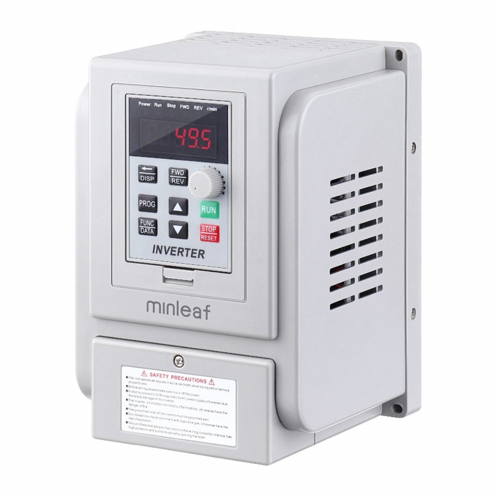 Minleaf AT1-2200X 2.2KW 220V PWM Control Inverter 1Phase Input 3Phase Out Inverter Variable Frequenc
