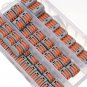 Excellway 60Pcs 2/3/5 Holes Spring Conductor Terminal Block Electric Cable Wire Connector