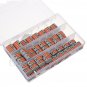 Excellway 60Pcs 2/3/5 Holes Spring Conductor Terminal Block Electric Cable Wire Connector