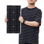 100W 18V Mono Solar Panel USB 12V/5V DC Monocrystalline Flexible Solar Charger For Car RV Boat Batte