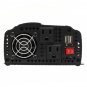 Solar Power Inverter 6000W Peak 12V DC To 110V AC Modified Sine Wave Converter A for Car Home Outdoo