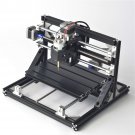 Black 3018 3 Axis Movable CNC Router Spindle Engraver DIY Wood Milling Engraving Machine 300x180mm