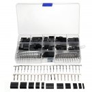Excellway TC10 620pcs Wire Jumper Pin Header Connector Housing Kit For Dupont and Crimp Pins