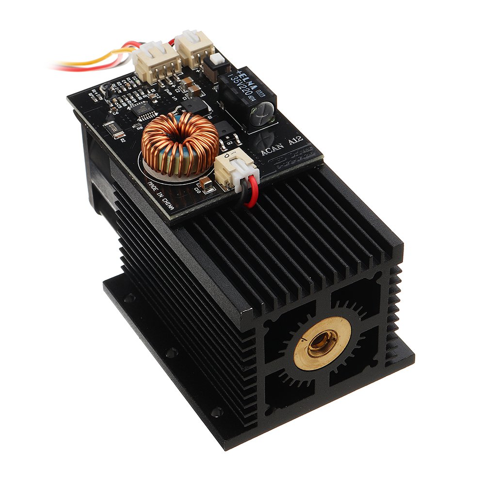 445-450nm 15W Blue Laser Module Mark On Metal for DIY Laser Engraver Machine