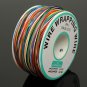 DANIU 250M 8-Wire Colored Insulated P/N B-30-1000 30AWG Wire Wrapping Cable Wrap Reel