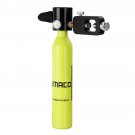 500mL Mini Scuba Diving Equipment Portable Oxygen Cylinder Backup Air Oxygen Tank