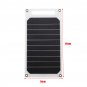 Excellway 5V 10W Portable Solar Panel Slim & Light USB Charger Charging Power Bank Pad