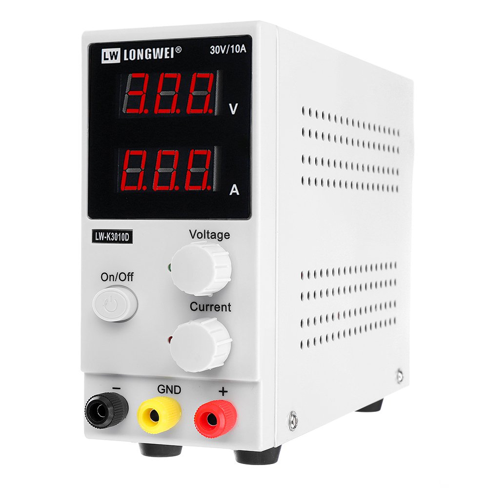 LONG WEI LW-K3010D 110V/220V 0-10A 0-30V Adjustable DC Power Supply Regulated Digital Laboratory Mai