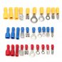 Excellway EC09 480Pcs Insulated Electrical Wire Connector Terminal Crimp Connectors Kit Box