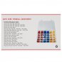 Excellway EC09 480Pcs Insulated Electrical Wire Connector Terminal Crimp Connectors Kit Box