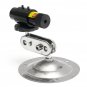 532nm 50mW Green Laser Line Module Locator Marking Alignment for Cutting Machine w/ Mount Bracket