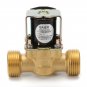 3/4 inch 12V DC VDC Slim Brass Electric Solenoid Valve NPSM Gas Water Air N/C