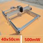 40*50cm 500mW Mini DIY Desktop Blue Laser Engraving Machine CNC Laser 2Axis