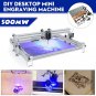 40*50cm 500mW Mini DIY Desktop Blue Laser Engraving Machine CNC Laser 2Axis