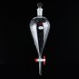1000mL 24/40 Pyriform Borosilicate Glass Separatory Funnel Pear Shape PTFE Stopcock Laboratory