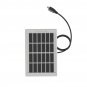 15W Solar Power USB Rechargeable Camping Light Bulb 5-Modes W/ Solar Panel 3m Cable & Remote