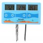 7 in 1 Professional LCD Water Quality Tester PH ORP EC CF TDS Testing Meter