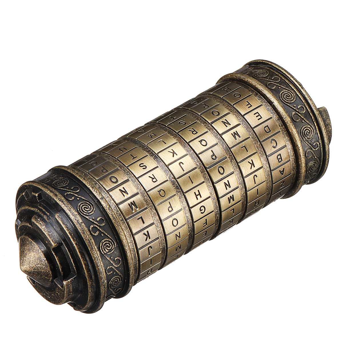 The Da Vinci Code Alphabet Lock Mini Cryptex Collectible Romantic Birthday Valentine's Day Gifts Esc