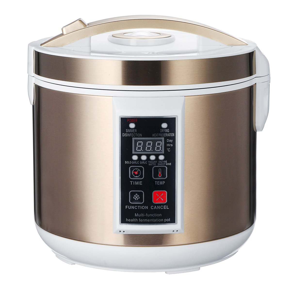 6L 90W Automatic Black Garlic Fermenter Yogurt Maker Intelligent Contro DIY Cooker 110V / 220V