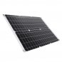 Mono Solar Panel Charger Dual USB Monocrystaline Flexible Solar Controller Power Bank Outdoor Campin