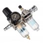 150Psi Manual Pneumatic Air Pressure Filter Regulator Compressor Oil Water Separator