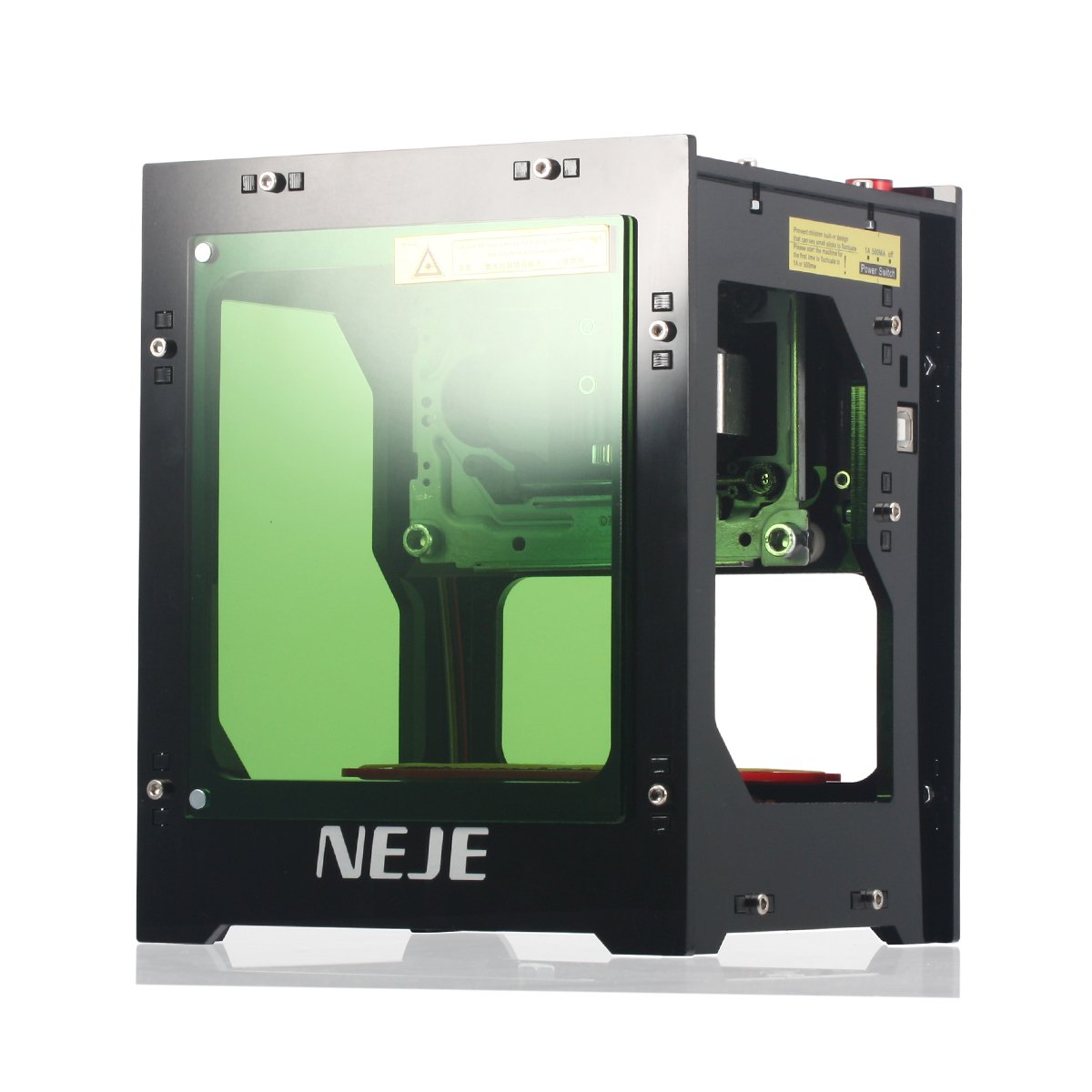 NEJE DK-BL 1500mW 405nm USB Laser Engraver Printer Laser Engraving Machine bluetooth APP Connection 