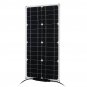60W 12V Semi-flexible Solar Panels Kit MC4 Connector Solar Power Panel For Home Camp Waterproof
