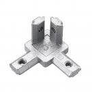 Suleve CJ20 T Slot 3 Way 90 Degree Inside Corner Connector Joint Bracket for 2020 Series Aluminum Pr