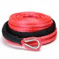3/8'' 100FT 15000lbs Synthetic Winch Line Cable Recovery Rope ATV SUV OffRoad