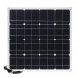 150W 18V Mono Solar Panel Dual USB 12V/5V DC Monocrystalline Solar Charger For Car RV Boat Battery C