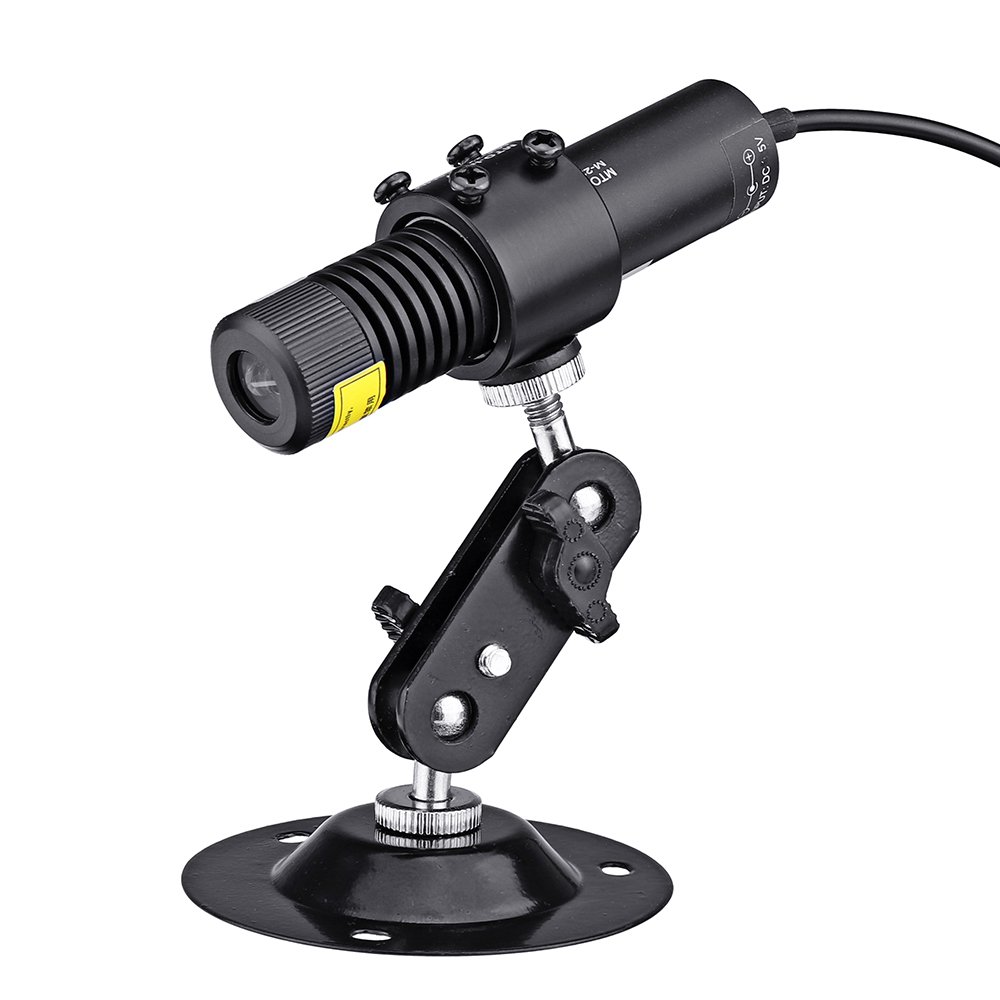MTOLASER 200mW 660nm Fixed Focus Red Line Laser Module Industrial Positioning Marking Alignment