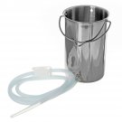 2L Non-Toxic Stainless Steel Enema Bucket Tools Kit Douche 2M Tube Reusable Medical Detox Enema Buck