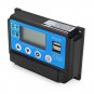 PWM 60A 12/24V Auto Adapt LCD Solar Charge Controller Battery Regulator Adjustable Parameter Dual US