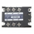 JGX-3 D4840 Three Phase Solid State Relay SSR DC-AC 40A Input 3-32VDC 24-480VAC
