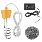 2500W 220V Floating Water Heater Element for Bathtub Swimming Pool with Thermometer