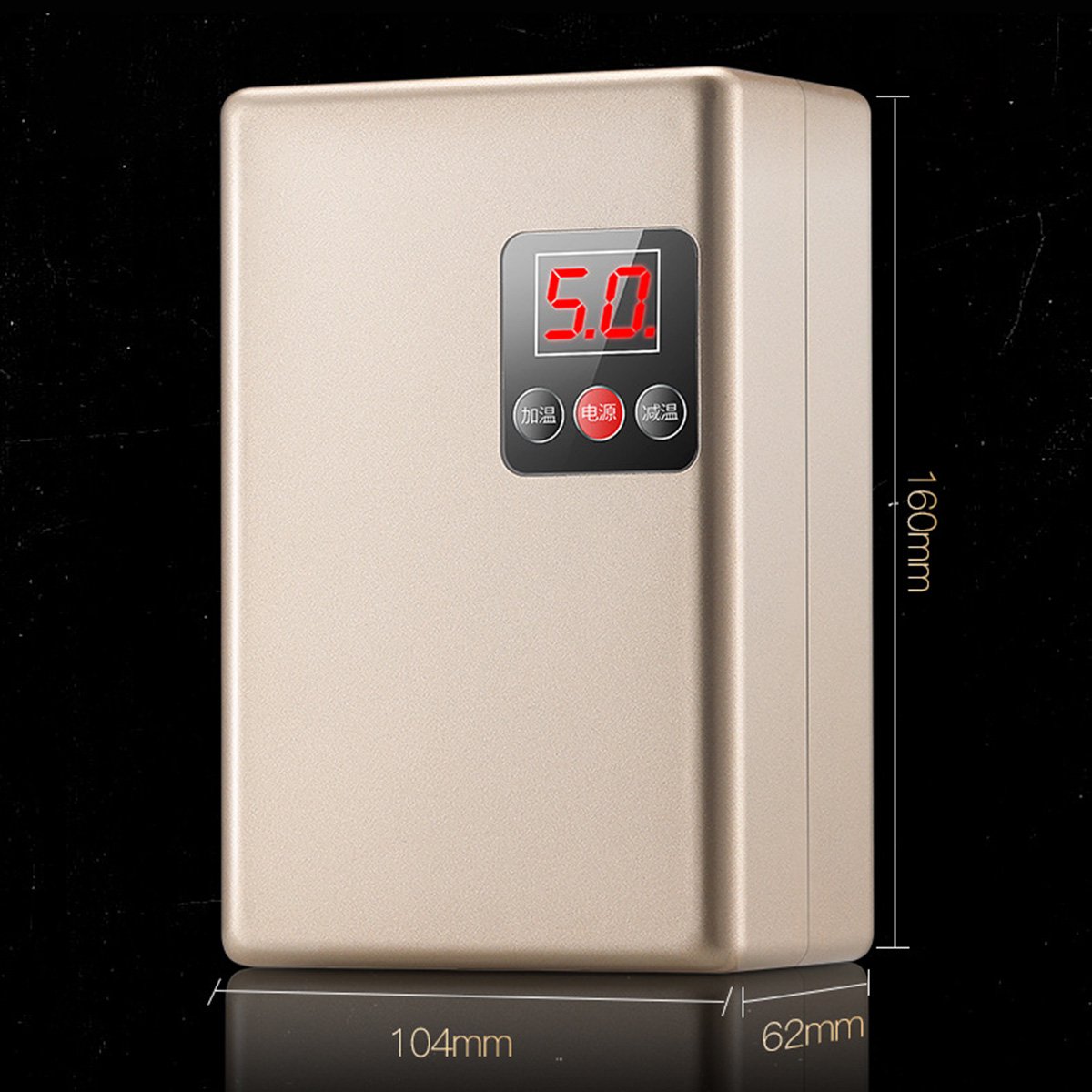 220V 3800W Shower Instant Water-Heater Tankless Water Heater Electric Heating Instant Hot Water for 