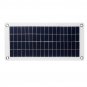 60W 18V High Efficiency Waterproof Solar Panel Charger+Dual USB Vehicle Charger