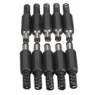 Excellway JP02 10Pcs 5.5x2.1mm DC Power Male Solder Barrel Tip Plug Jack Connector