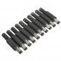 Excellway JP02 10Pcs 5.5x2.1mm DC Power Male Solder Barrel Tip Plug Jack Connector