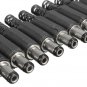 Excellway JP02 10Pcs 5.5x2.1mm DC Power Male Solder Barrel Tip Plug Jack Connector