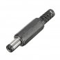 Excellway JP02 10Pcs 5.5x2.1mm DC Power Male Solder Barrel Tip Plug Jack Connector