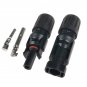 Excellway 5 Pairs PV Solar Panel Cable MC4 Connectors Male & Female Waterproof IP67 for Photovoltaic