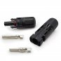 Excellway 5 Pairs PV Solar Panel Cable MC4 Connectors Male & Female Waterproof IP67 for Photovoltaic