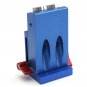 Mini Kreg Style Pocket Slant Hole Jig System Kit with Step Drill Bit Woodwork Tool Set