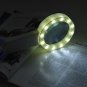 30X Illuminated Large Magnifier Handheld 12 LED Lighted Magnifying Glass for Seniors Reading Solderi