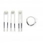 4PCS Induction Flameless Heater Coils Set 3 Coils+ 1 Wires Heating Wire